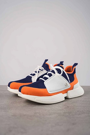 Мужские текстильные кроссовки Hermes Expert    