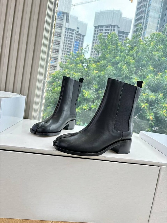 Женские кожаные сапоги Maison Margiela premium