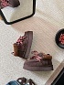 Женские замшевые ботинки с мехом UGG Funkarra Cabin Cuff - Brown