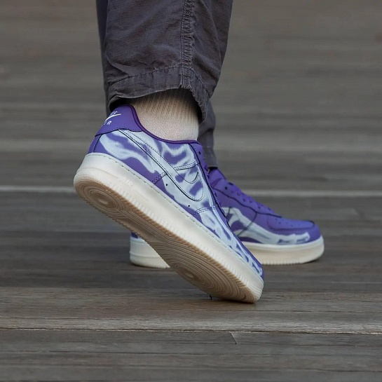 Кроссовки Nike Air Force 1 Low "Skeleton" - Purple