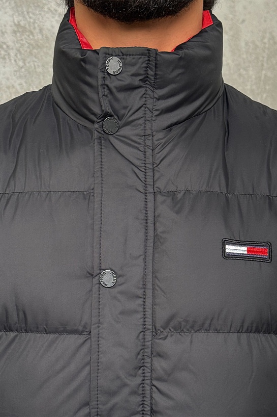 Мужской чёрный жилет Tommy Hilfiger