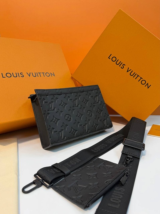 Кожаная сумка Louis Vuitton Gaston Wearable premium 22x14.5x4.5 см
