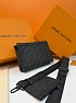 Кожаная сумка Louis Vuitton Gaston Wearable premium 22x14.5x4.5 см