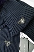 Комплект из шапки и шарфа Prada тёмно-синего цвета