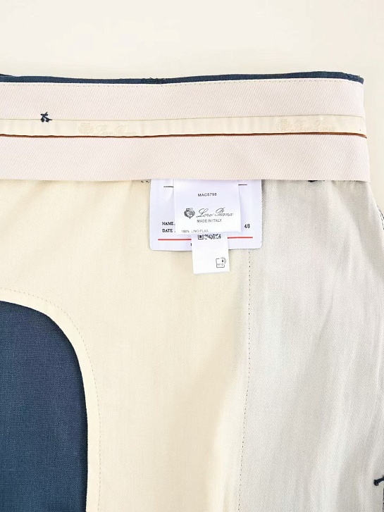 Мужские синие брюки Loro Piana premium