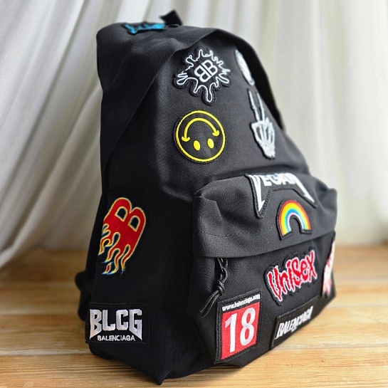Текстильный рюкзак Balenciaga Explorer Animation 42x32 см