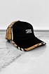 Бейсболка Burberry logo-patch - Black / Beige