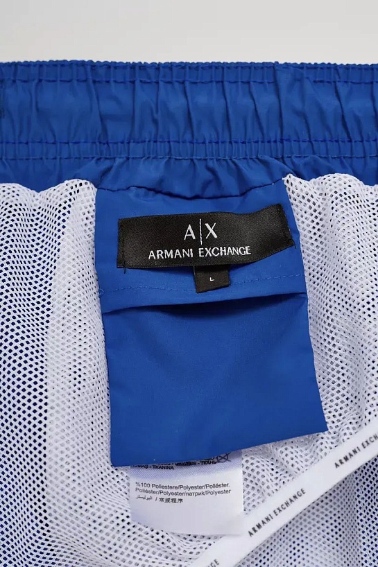 Мужские синие шорты Armani Exchange