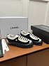 Женские комбинированные кроссовки Chanel premium