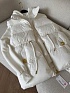 Женский костюм тройка на флисе Schiaparelli premium - White