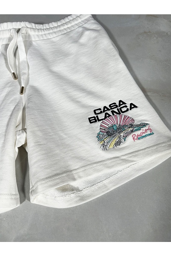 Белые шорты Casablanca Racing Shell