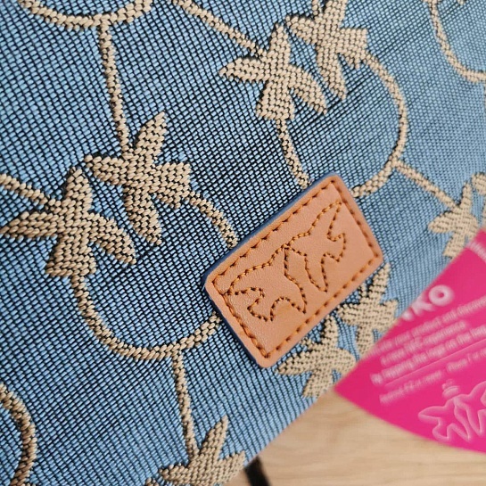 Женская сумка Mini Love Half Moon Denim 24x17 см