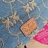 Женская сумка Mini Love Half Moon Denim 24x17 см