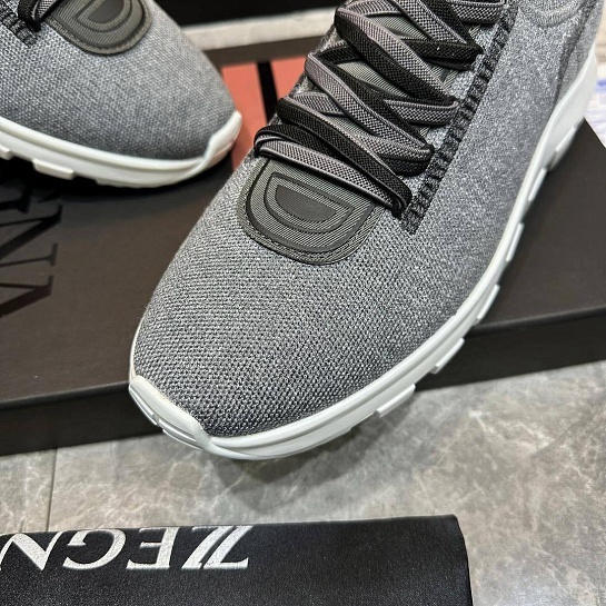 Мужские текстильные кроссовки Ermenegildo Zegna