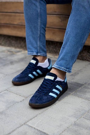 Кроссовки Adidas Handball Spezial - Navy / Gum   