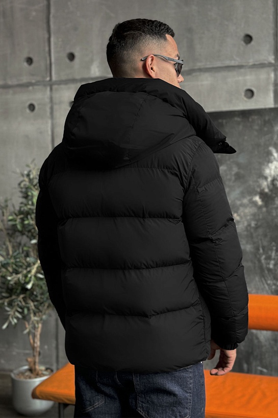 Мужской пуховик Moncler Madeira - Black