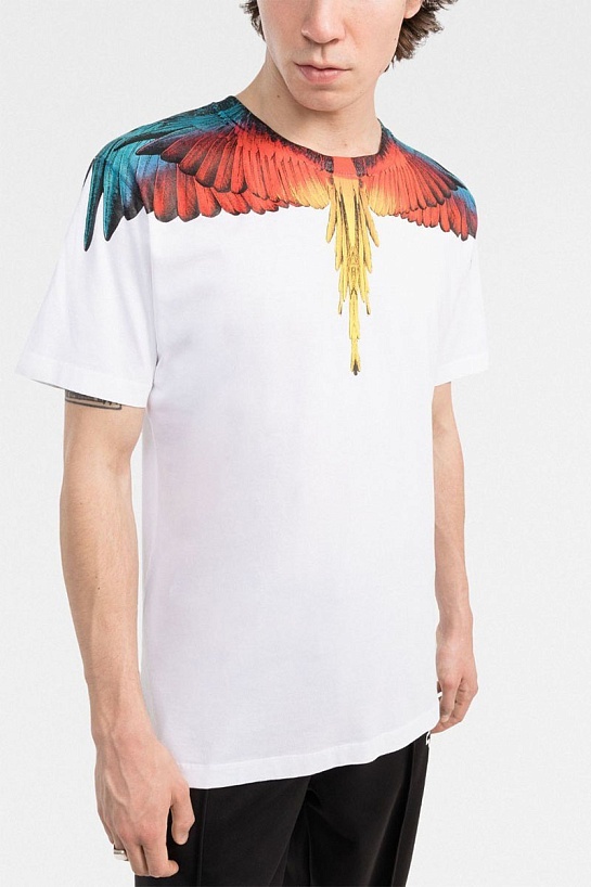 Белая футболка Marcelo Burlon County of Milan Icon Wings
