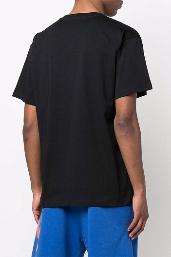 Мужская чёрная футболка Moschino   