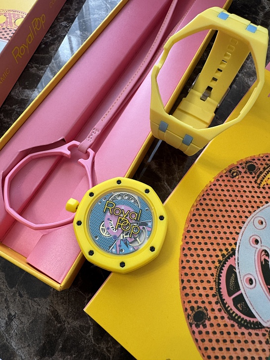 Часы Audemars Piguet × Swatch Royal Pop premium 