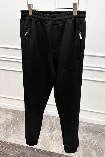 Чёрные спортивные штаны Kenzo "Tiger"   