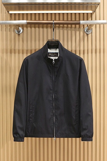 Мужская чёрная ветровка Loro Piana   