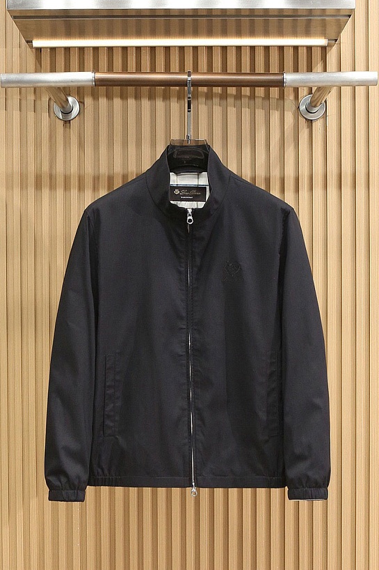 Мужская чёрная ветровка Loro Piana