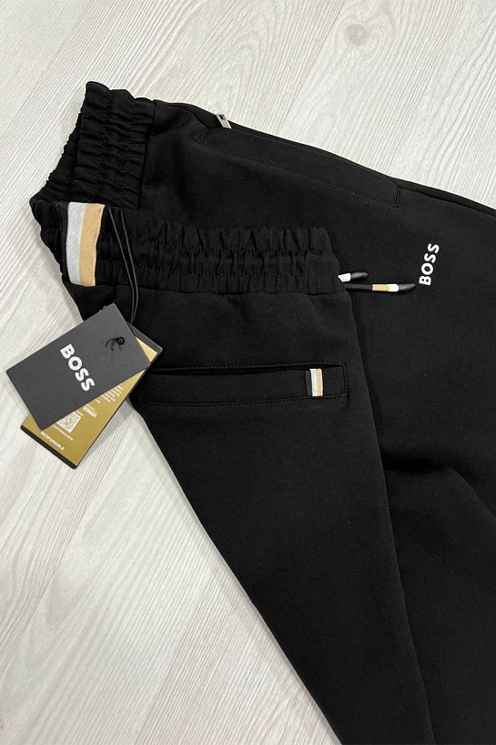 Чёрные спортивные штаны Hugo Boss x Matteo Berrettini