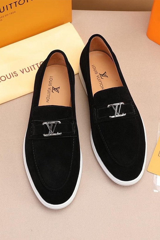 Мужские замшевые лоферы Louis Vuitton Estate