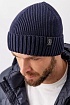 Шапка на флисе Bogner ribbed - Navy