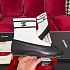 Женские кожаные балетки белого цвета Chanel premium