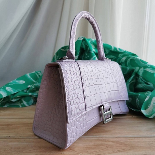 Кожаная сумка Balenciaga Hourglass S 23x14.5 см