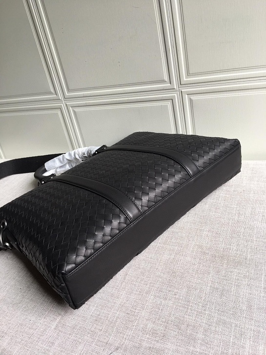 Кожаный портфель Bottega Veneta Premium 38x28x7 см
