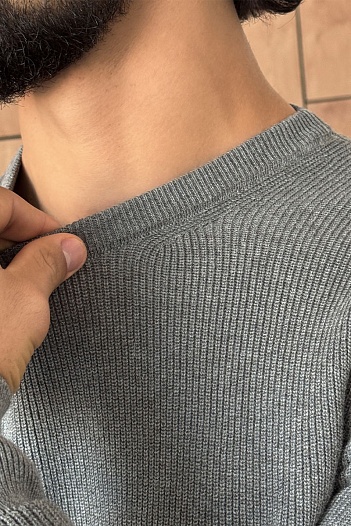 Мужской серый джемпер Paul & Shark   