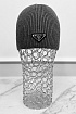 Мужская шапка Prada серого цвета