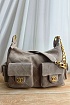 Замшевая сумка Chanel 31x20 см