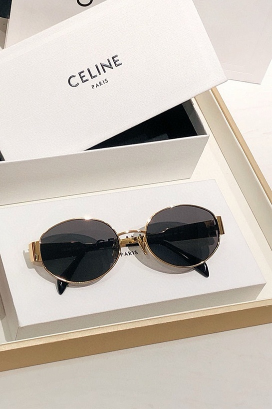 Солнцезащитные очки Celine Triomphe Metal