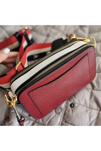 Кожаная сумка Marc Jacobs 19x11 см (3 расцветки)   