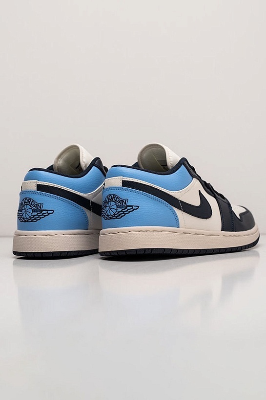 Кроссовки Nike Air Jordan 1 Low - Navy / White / Blue