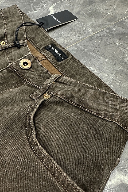Мужские джинсы Emporio Armani - Brown