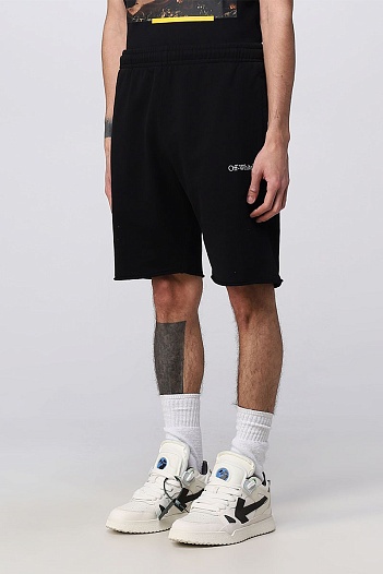Шорты чёрного цвета Off-White Caravaggio Arrows   