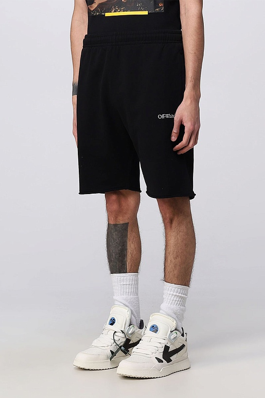 Шорты чёрного цвета Off-White Caravaggio Arrows