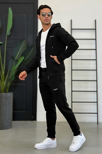 Утеплённые штаны на флисе Armani Exchange   