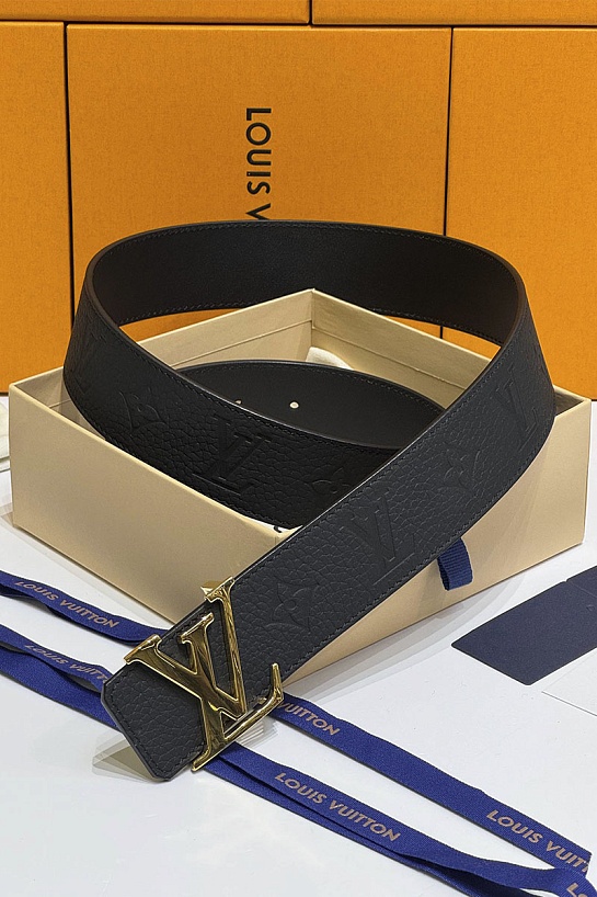 Кожаный ремень Louis Vuitton Initiales premium
