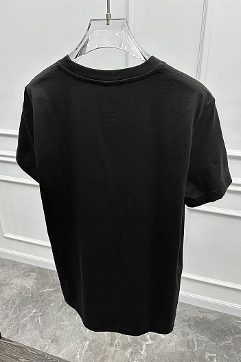 Футболка чёрного цвета Paul & Shark logo-patch   