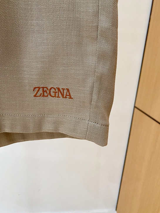 Шорты бежевого цвета Zegna premium