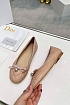 Женские балетки Dior Ballet - Beige