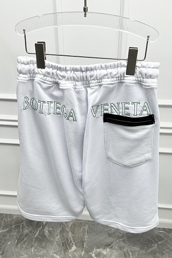 Мужские белые шорты Bottega Veneta   