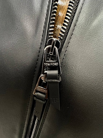Мужская кожаная куртка Tom Ford   