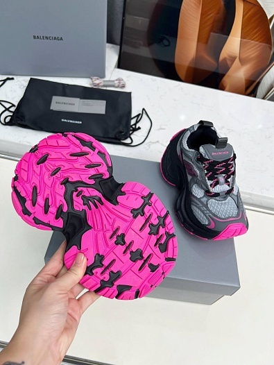 Женские кроссовки Balenciaga 10XL premium  - Pink / Grey   