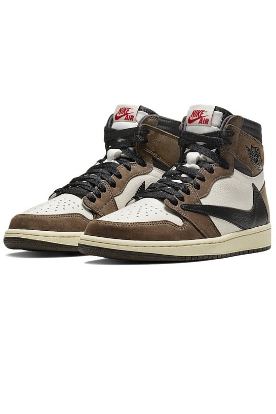 Кроссовки Nike Air Jordan 1 High x Travis Scott "Cactus Jack"